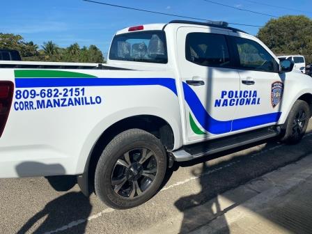 CAMIONETA ENTREGADA POR GOBERNADORA AL DESTACAMENTO DE MANZANILLO