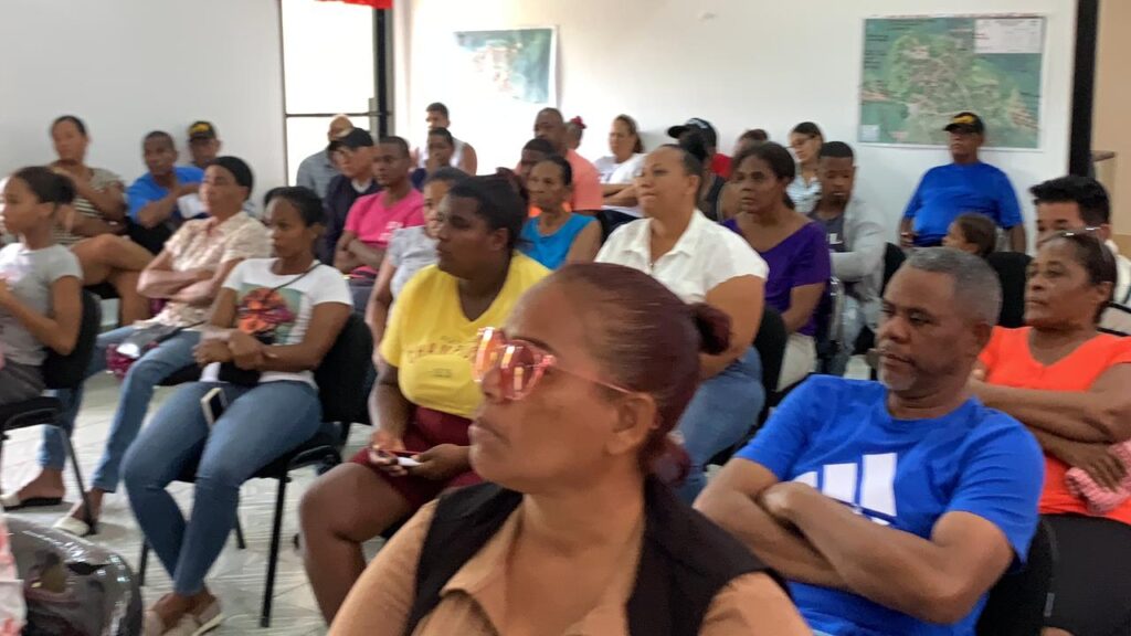 Partes de los afectados por desaloo