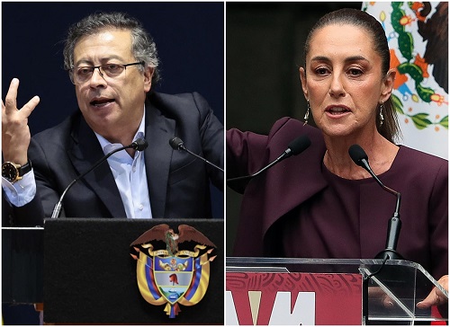 Petro: Presidenta de México colaboró con la guerrilla colombiana del M-19 en su juventud